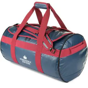 The Friendly Swede Wasserfeste Reisetasche Duffle Bag Rucksack