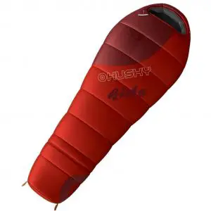 HUSKY KIDS MAGIC, Kinderschlafsack, der mitwächst -12°C red, größenverstellbar